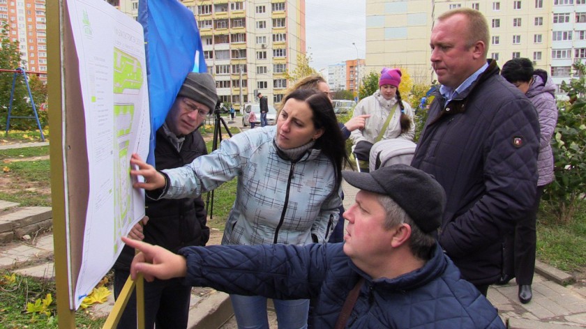 Обсуждение проектов благоустройства дворов стартовало в Красногорске